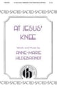 At Jesus Knee Two-Part choral sheet music cover